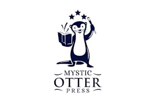 mystic otter publishing business logo design