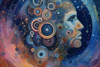 draw a unique abstract digital art painting from your photo