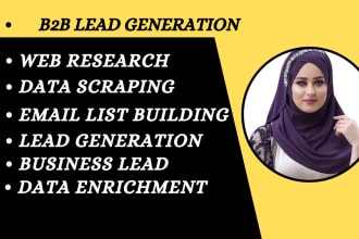 linkedin sales navigator b2b lead generation email list building lead gen