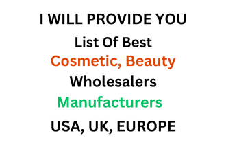 find skincare, beauty and cosmetics suppliers, distributors, manufacturers