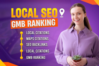 do 50,000 google map citations for local SEO and gmb ranking, local citations