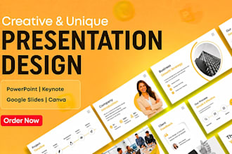 design sales powerpoint presentation, canva, pitch deck and google slides