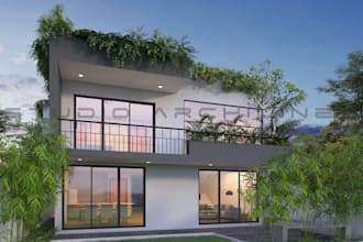 produce architectural landscape drawings