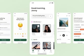 build a self care app, self improvement app, habit tracker app