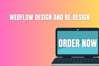 design and redesign your webflow website
