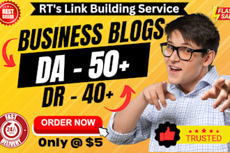 do guest post on da50 business blog