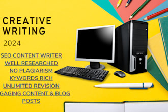 write upto 1500 to 3000 words seo friendly artical, blog and sales copywriter