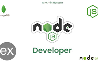be your node js developer for backend rest API development