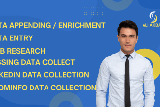 do data enrichment and data entry