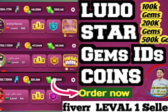 ludo star gems ids for selling