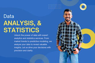 do any data analysis with spss or excel in your any document