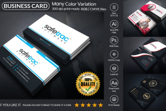 do professional business card letterhead, and stationery design