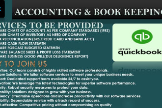 provided accounting and book keeping services