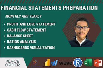 prepare financial statements and report