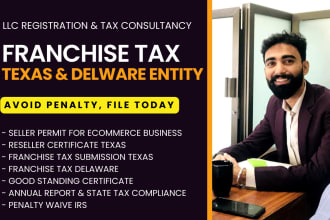 franchise tax state tax annual report US tax registration