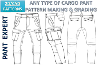 make accurate sewing patterns and size grading