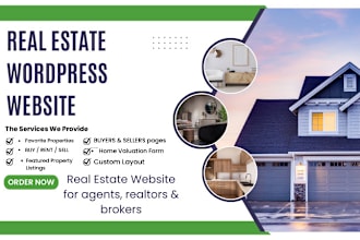 design your real estate website in wordpress with idx mls