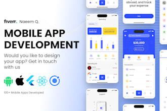 develop ios app and android app for your business using react native