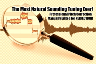 manually pitch correct to perfection