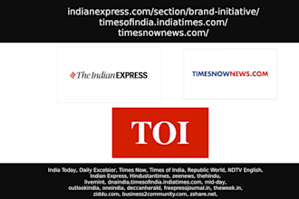 guest post on outlookindia, times of india, times now news