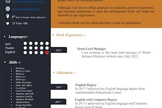 elevate your career with a standout resume