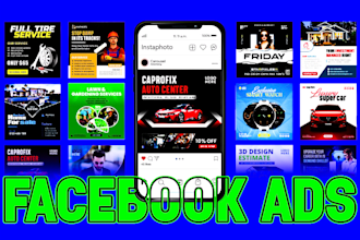 social media advertising, meta ads design, image ads, and static image