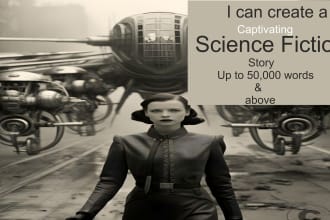 ghostwrite your science fiction and fantasy stories, books or novels