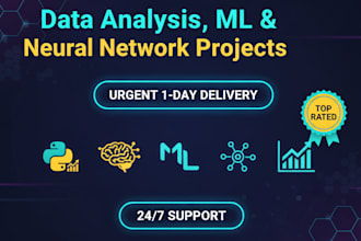 do data analysis ml and neural network projects