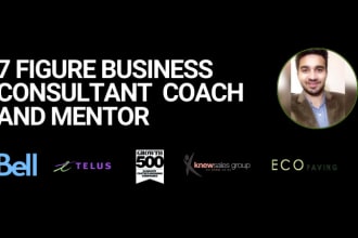 be your business consultant, coach or mentor
