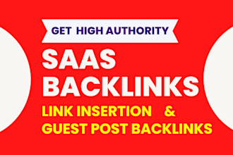 do saas niche edits link insertion backlinks on saas sites or blog