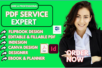 design custom editable journals,lead magnets, workbooks,PDF document,using canva