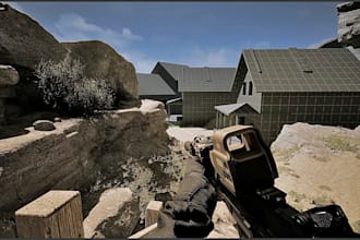 develop aaa tactical fps monetized game
