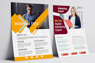 design business flyer, one pager, sales flyer, sell sheet