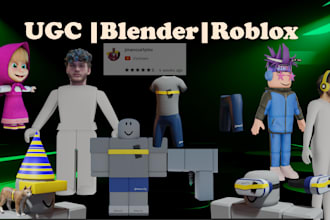 create roblox ugc items accessories wearables models using blender