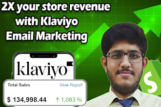 setup design and manage your email marketing in klaviyo