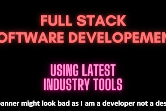 make full stack software solutions for you