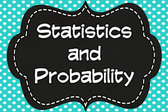 tutor you in probability and statistics