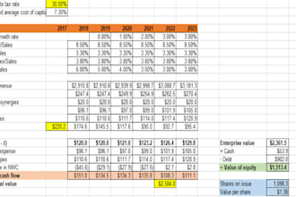 do fcf, dcf, budgeting, valuation and forecasting