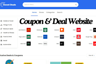 create coupon and deals website for your affiliate business