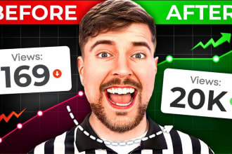 design clickbait youtube thumbnails professionally