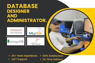 design, develop database in oracle, mysql and mongodb