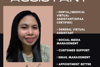 do healthcare VA tasks and general admin works