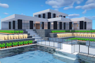 build you innovative minecraft houses and mansions