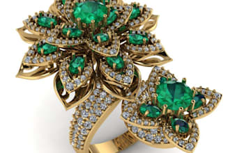 jewelry design ring, bracelet, pendant