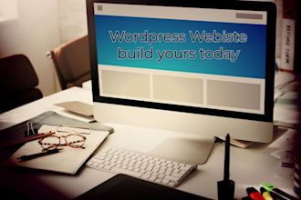 create a well designed, responsive wordpress website for you