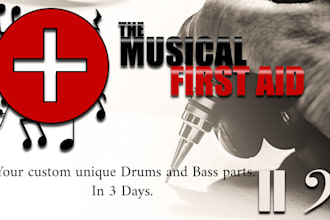 write awesome drums and bass parts for you