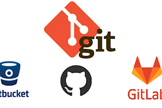 do git, git hub and bit bucket related work