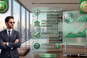 assist you with an introduction to business finance, financial institutions