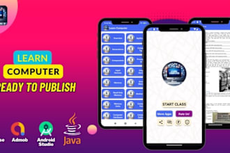 sell any types android app source code and admin panel