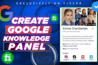 a perfect google knowledge panel or knowledge graph for person